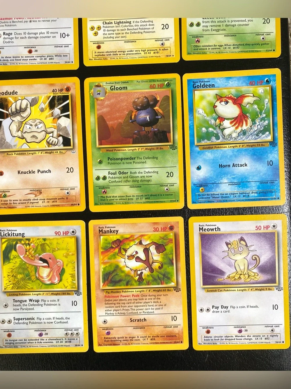 Pokémon Vintage Cards Bundle from Set 64  - Qty 15
